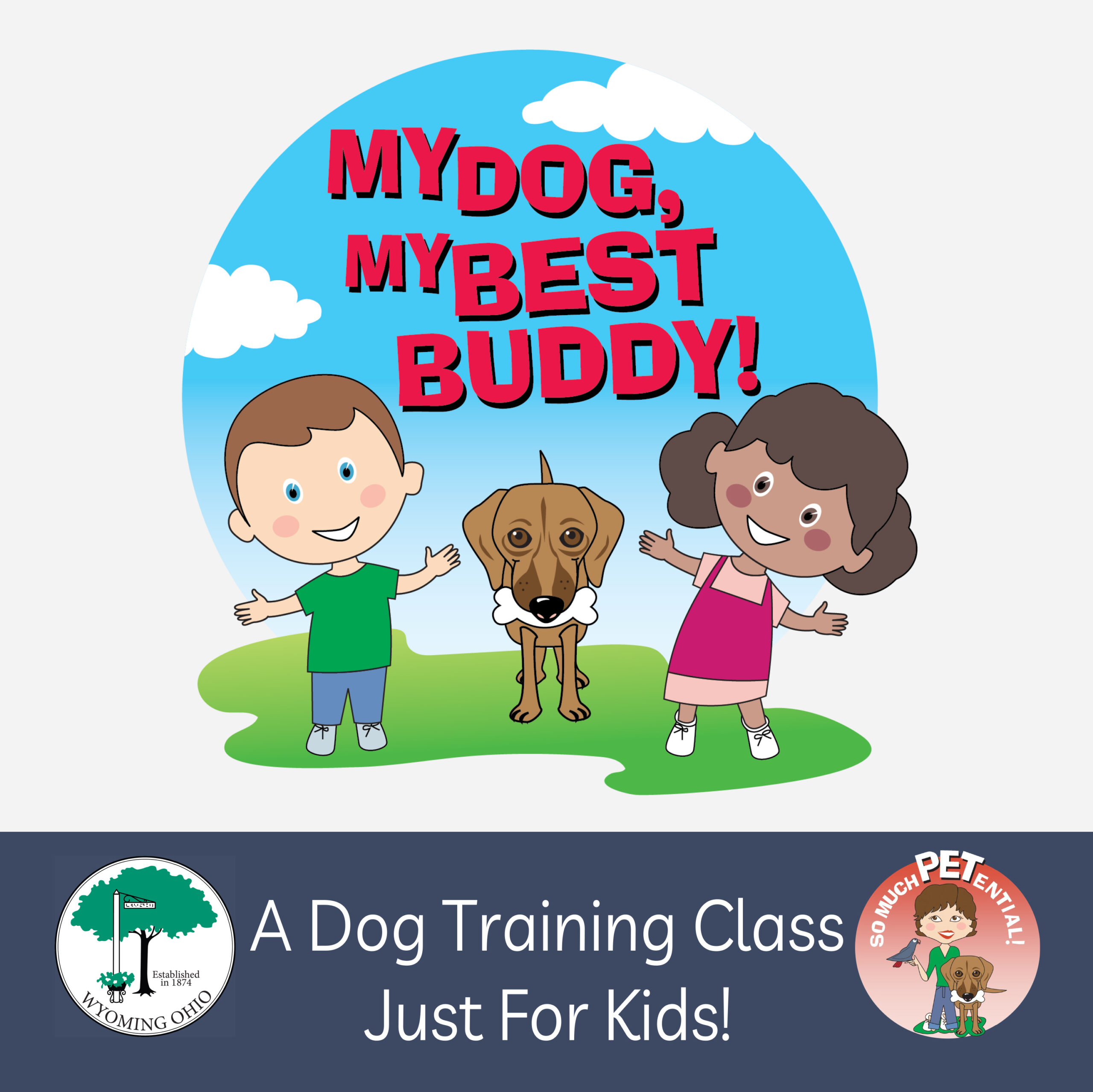 My Dog, My Best Buddy - online kids dog training class